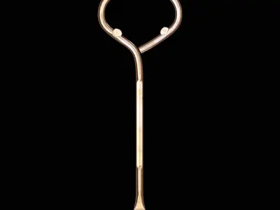 Paint Can Opener Low-poly 3D model