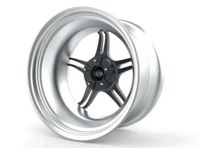 SSR Professor SPX Custom Wheels 3D model