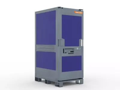 Insulated Container TBX 1070 3D model