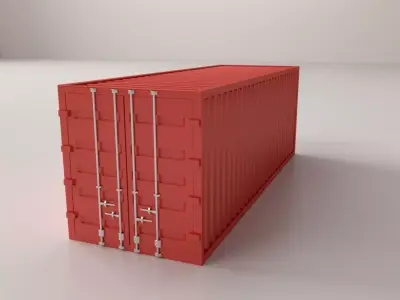 Freight Container 3D model purchase