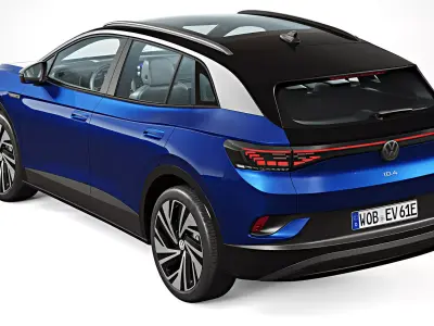 2021 Volkswagen ID 4 3D model