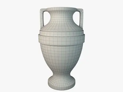 Amphora greek vase 3D model