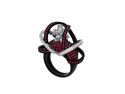 Wedding Ring  3D print model 468