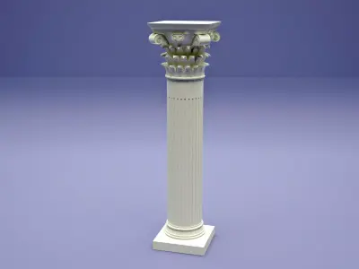 ancient column  3D print model