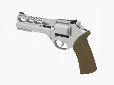 Rhino chiappa Low-poly Low-poly 3D model