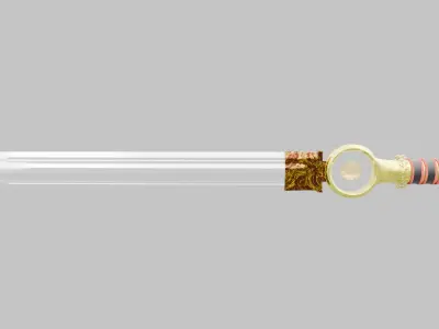 Magic sword  Low-poly 3D model
