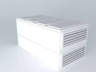 AHU, Air Handling Unit, 20.000 m3/h Free 3D model