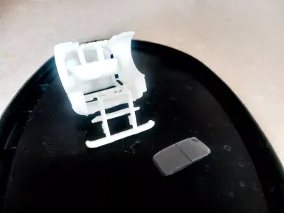 1957 Diamond T COE truck cab 3D print model
