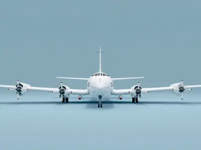 Plane 05 3D model