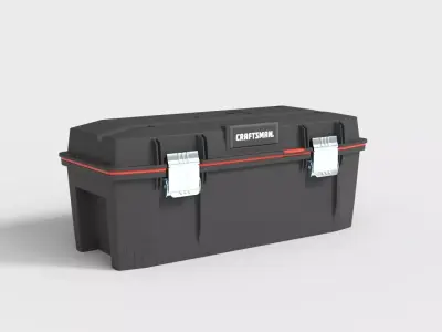 CRAFTSMAN TOOLBOX Low-poly 3D model