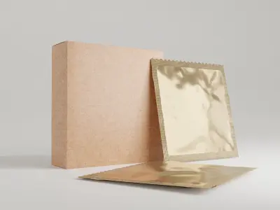 envelopes and boxes 3D model