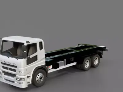 Mitsubishi Fuso Super Great FV51J Cab 3D model