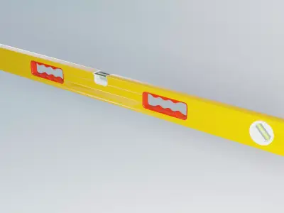 Level Tool Low-poly 3D model