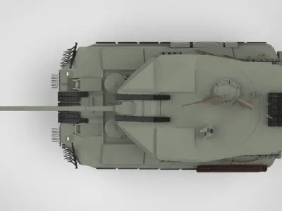 MK-77 Mayan - Battle Ready Version  Low-poly 3D model