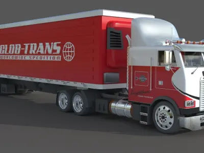 Freightliner FLT 8664 3D model