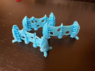 Space bugs barricade 3D print model