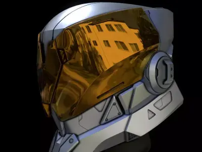 Destiny Titan Helm Of Lamentation Free 3D print model