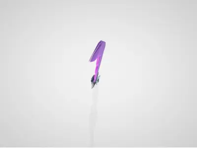 Jeunissemble Gaming Warrior Sword 3D model