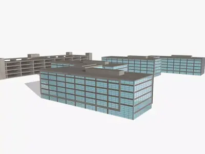 Office Complex 3D model