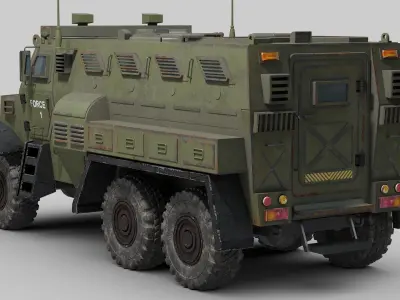 Intervention Truck 3D model