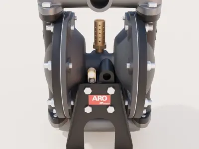 Petroleum pump ARO 650717-C 3D model