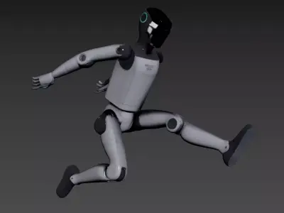 Spring Festival Gala - Jumping Robot 3D model