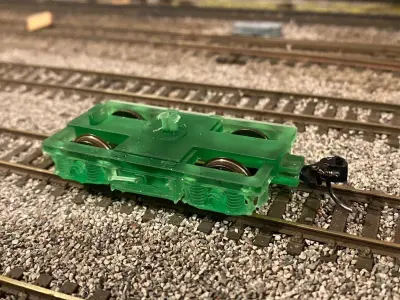 OO MK2 and MK2A Coach Bogie with NEM Socket to fit Hornby Coach 3D print model