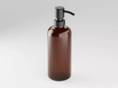 Pump Bottle 3D model buy