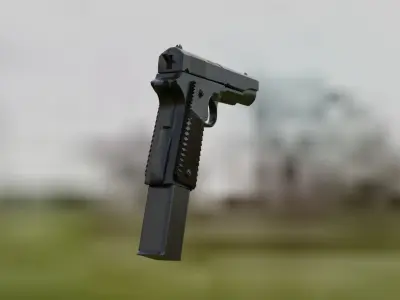 3d model of Colt 1191 high poly 3D model