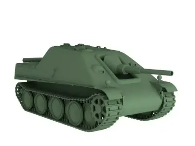 Tank-battle carrier Free 3D model