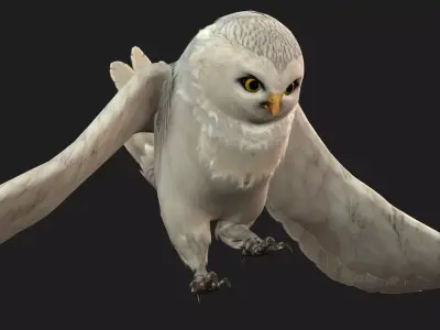 OwlBird A3 Free low-poly 3D model