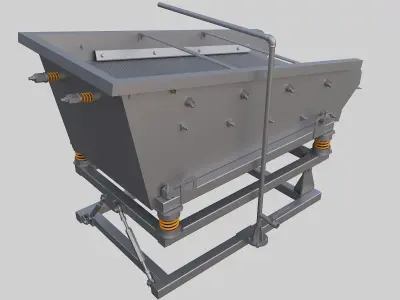 Vibrating screen 3D model purchase