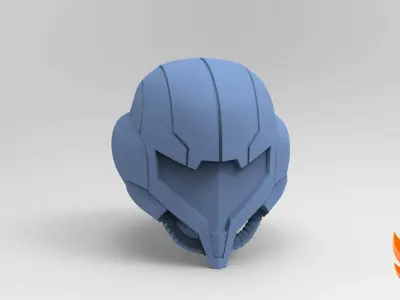 Samus Aran Helmet  3D model
