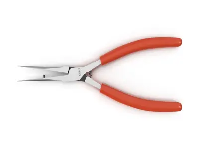 Pliers Jaws E74X1 Low-poly 3D model