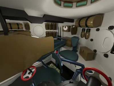 Fully built Panzer Tiger Tank Late 1944 v3 interior and engine 3D model