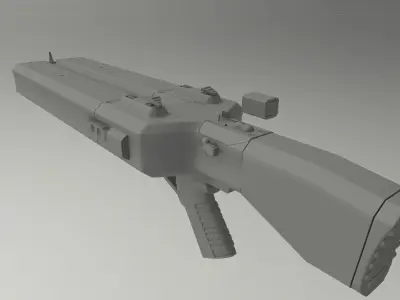 Starfield Shotgun 3D print model