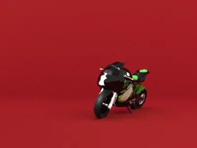 Motorcycle Colibri 3D model