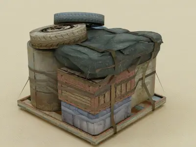 AMO Supply Low-poly 3D model
