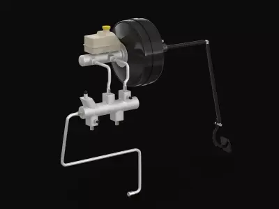 Brakes Servo 3D model