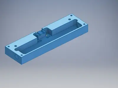 aluminium case 3D model