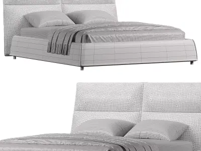 Lana Bed 3D model