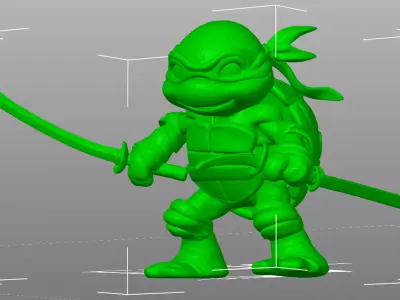 Not Ninja Turtle Free 3D print model