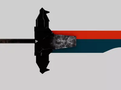 Sword model-GAME READY ASSET Low-poly 3D model