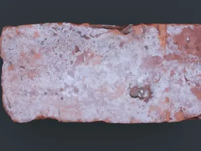 Brick 1 PBR Game Ready two bricks Low-poly 3D model