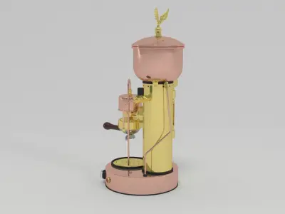 Micro Coffee Maker Semiautomatic SX 3D model