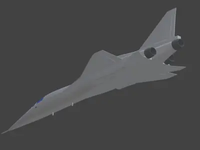  XB-1 Baby Boom 3D print model