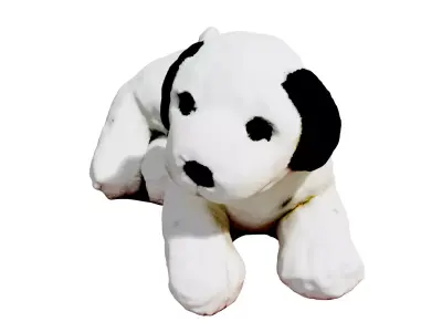 Toy Stuffed Dog Low-poly 3D model