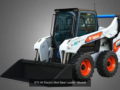 T7X - S7X  Compact Track - Skid Steer Loaders 2 in 1 3D Model Pack