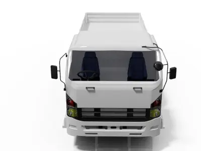 Rigid Truck 3D model