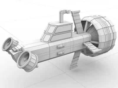 Military Aircraft Free 3D model